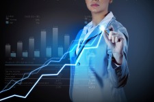analytics-data-decision-making	|	Photo Courtesy of	ThinkStock	http://www.thinkstockphotos.com/image/stock-photo-business-woman-drowing-media-graphs/178079191