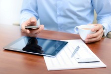 virtual-mobile-office	|	Photo Courtesy of	ThinkStock	http://www.thinkstockphotos.com/image/stock-photo-workflow-with-new-technologies/160738303