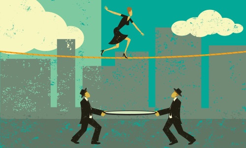 Expense Management Tightrope